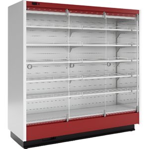 Горка холодильная МХМ Купец ВХСп-1,875 new с дверьми стекло (боковины стеклопакет)