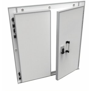 Дверь холодильная распашная двустворчатая НТ-РДД-1600*2600/120 - Изображение 2