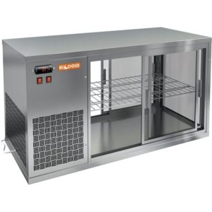 Витрина холодильная настольная HICOLD VRL Т 1300 L