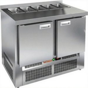 Стол холодильный для салатов HiCold SLE2-11GN (1/6) без крышки