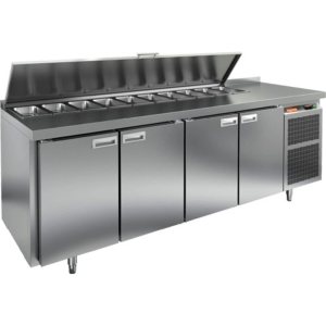 Стол холодильный для салатов HiCold SL2-1111SN (1/6)