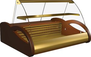 Витрина холодильная настольная Carboma A87 SM 1,0-1 0012-1036 (ВХС-1,0 Арго Люкс)