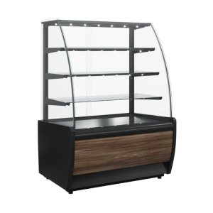 Витрина кондитерская Carboma K70 VH 0,9-1 Light Chocolate Паттерн (0108 Темный дуб) для шоколада