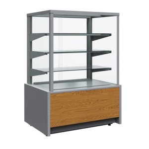 Витрина кондитерская Carboma KC70 VH 0,6-1 Light Chocolate Паттерн (0107 Ольха) для шоколада