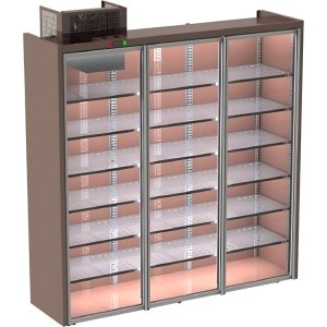 Шкаф винный Kifato 1000 2 стеклянные двери