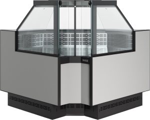Витрина холодильная Carboma GC110 VM 6-1 внутренний угол с боковинами (версия 2.0) (9006-0430)